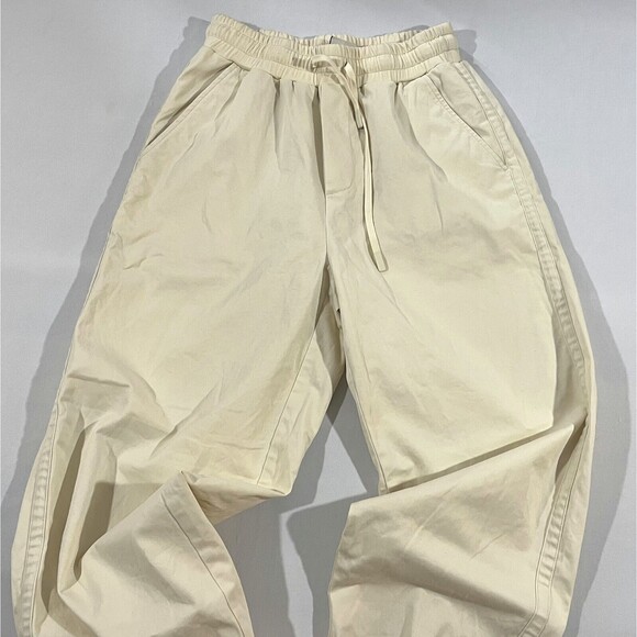 Varley Womens Celita Pant 27.5 Joggers in Beige Size XS Drawstring Athleisure - Picture 2 of 11